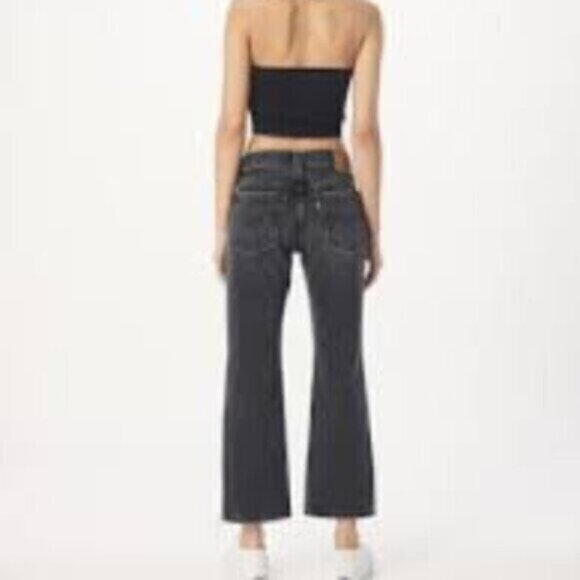 Levi's Middy Cropped Boot Cut Jeans - Picture 3 of 4